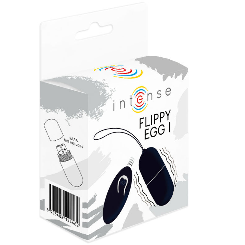 INTENSE - FLIPPY I VIBRATING EGG WITH REMOTE CONTROL BLACK - Imagem de 5