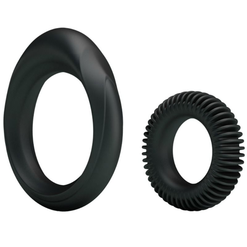 BAILE - KIT 2 SILICONE RINGS RING MANHOOD - Imagem de 2