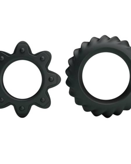 BAILE - KIT 2 RING FLOWERING SILICONE RINGS