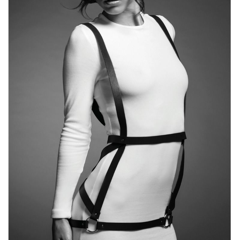 BIJOUX - INDISCRETS MAZE HARNESS DRESS SHAPE BROWN - Imagem de 2