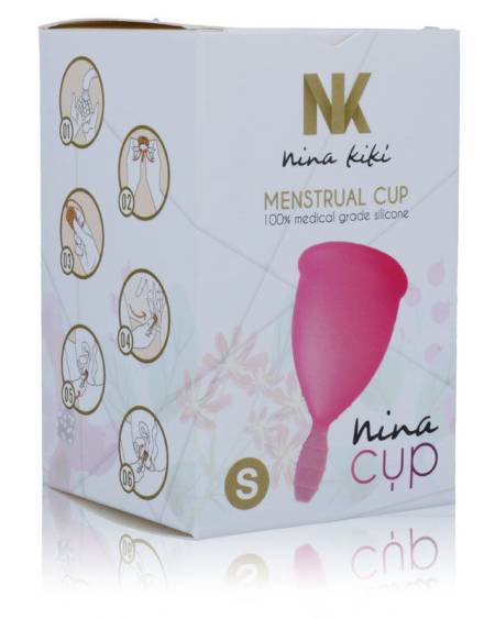 NINA KIKÍ - MENSTRUAL CUP PINK - SIZE S