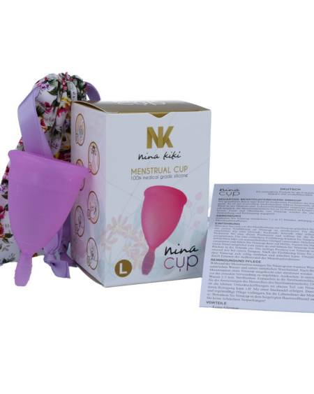 NINA KIKÍ - MENSTRUAL CUP PURPLE - SIZE L