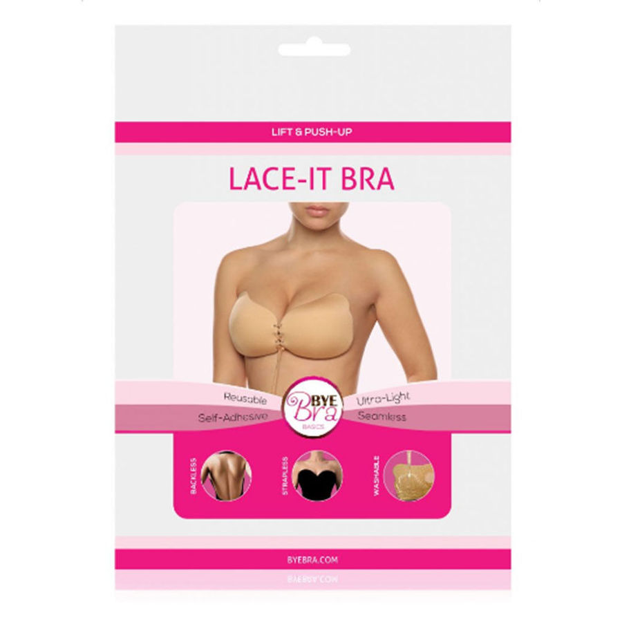 BYE-BRA - LACE-IT ENHANCEMENT PUSH-UP BLACK CUP A - Imagem de 3