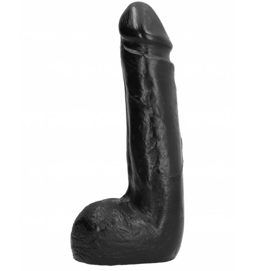 ALL BLACK - SOFT BLACK REALISTIC DILDO 20 CM - Imagem de 2