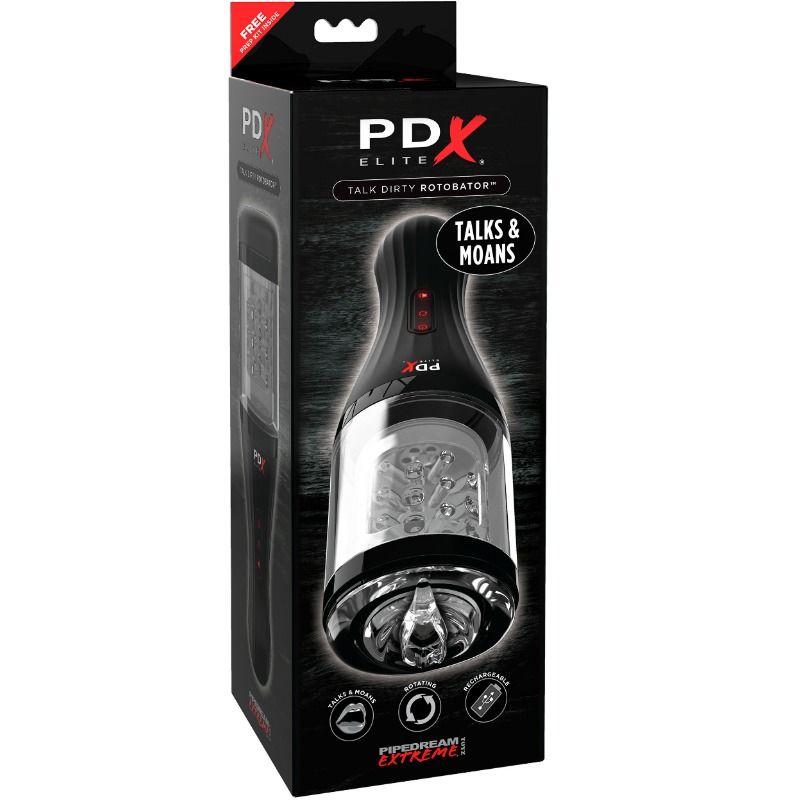 PDX ELITE - TALK DIRTY ROTOBATOR - Imagem de 3
