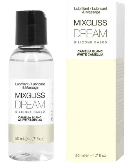 MIXGLISS - DREAM WHITE CAMELIA SILICONE LUBRICANT 50 ML