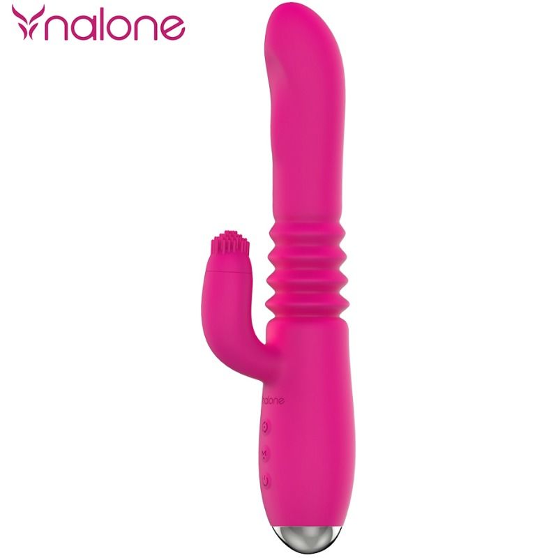 NALONE - UPDOWN AND RABBIT VIBRATOR WITH ROTATION - Imagem de 3
