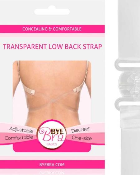 BYE-BRA - TRANSPARENT BACK STRAPS REDUCER