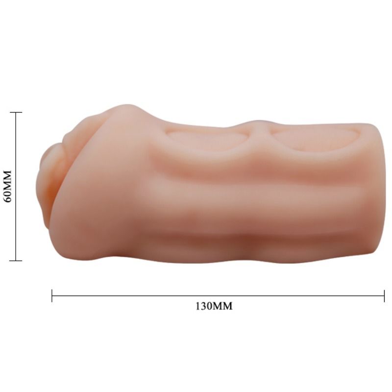 CRAZY BULL - LILLIAN VAGINA MASTURBATOR 13 CM - Imagem de 4