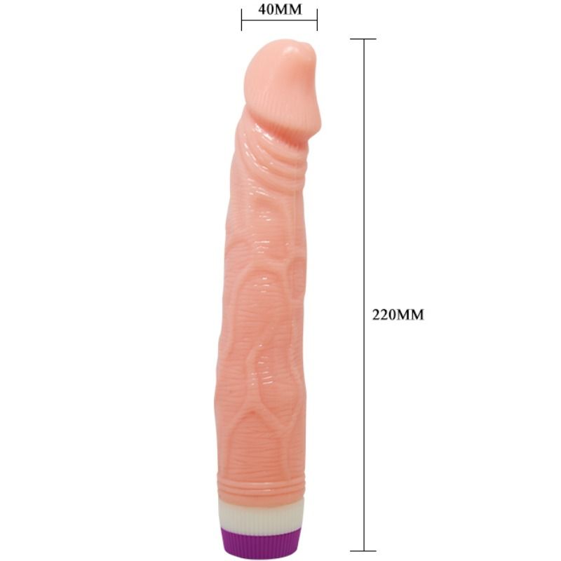 BAILE - NATURAL REALISTIC VIBRATOR 22 CM - Imagem de 3