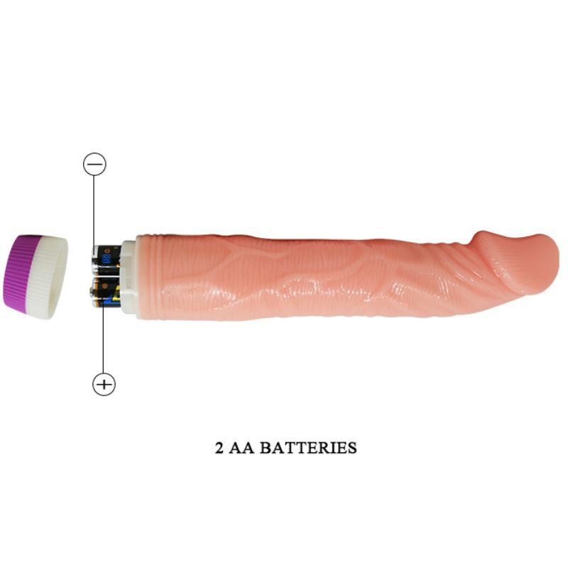 BAILE - NATURAL REALISTIC VIBRATOR 22 CM - Imagem de 5