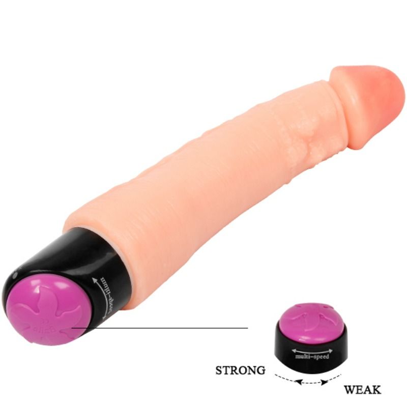 BAILE - FLEXIBLE REALISTIC VIBRATOR 25 CM - Imagem de 3