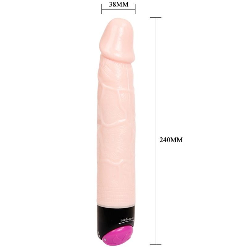 BAILE - COLORFUL SEX VIBRATION AND ROTATION 24 CM - Imagem de 3