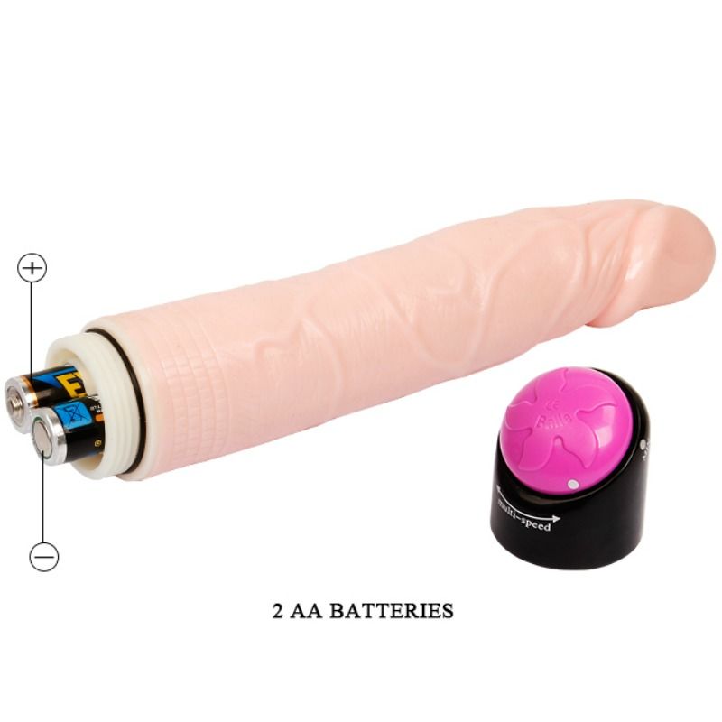 BAILE - COLORFUL SEX VIBRATION AND ROTATION 24 CM - Imagem de 5