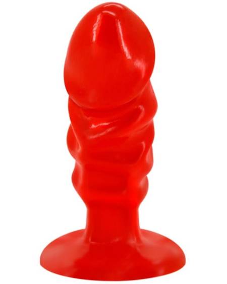 BAILE - UNISEX ANAL PLUG WITH RED SUCTION CUP