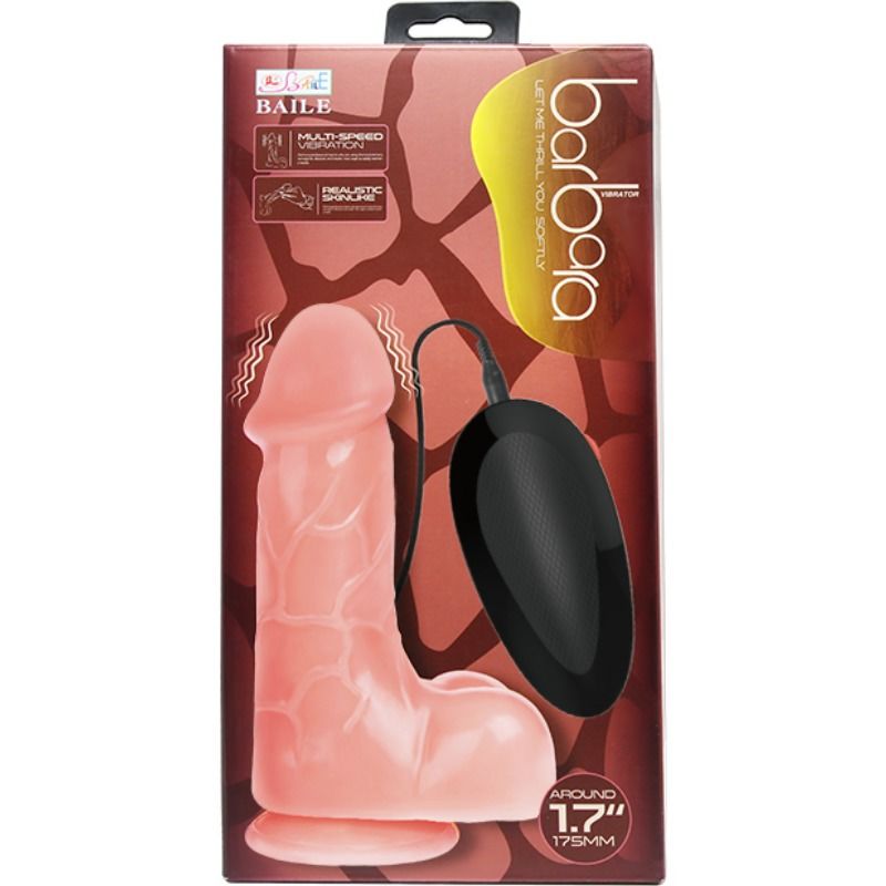 BAILE - NATURAL BARBARA REALISTIC VIBRATOR - Imagem de 5