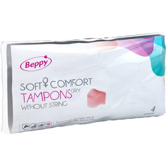 BEPPY - SOFT-COMFORT TAMPONS DRY 4 UNITS - Imagem de 2
