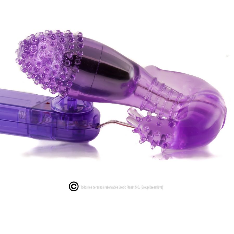 BAILE - LILAC VAGINAL AND ANAL STIMULATOR WITH VIBRATION - Imagem de 3