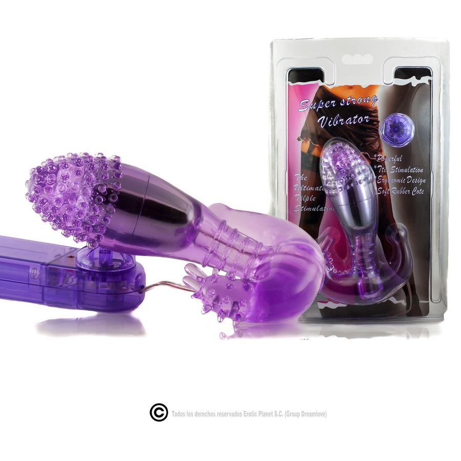 BAILE - LILAC VAGINAL AND ANAL STIMULATOR WITH VIBRATION - Imagem de 4