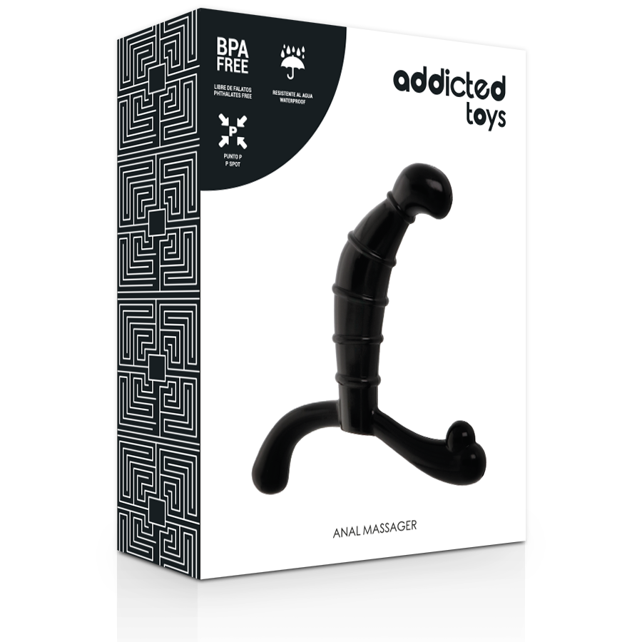ADDICTED TOYS - PROSTATE ANAL PLEASURE BLACK - Imagem de 3