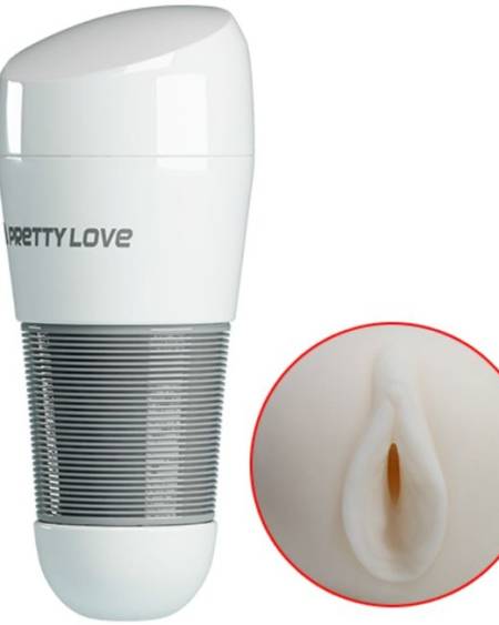 PRETTY LOVE - KITTY WHITE VAGINA MASTURBATOR