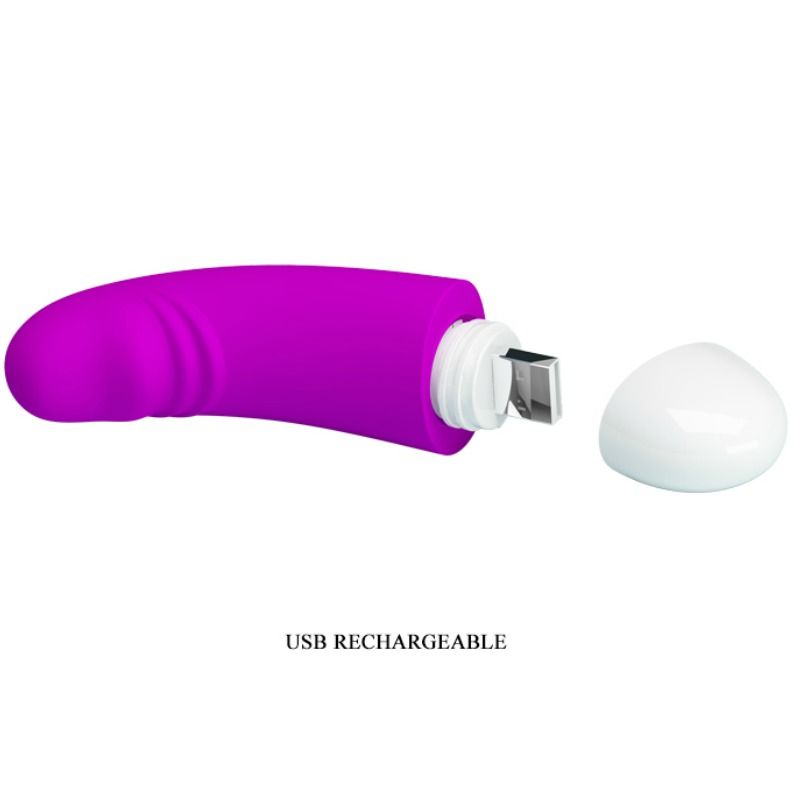 PRETTY LOVE - LUTHER MINI VIBRATOR 30 VIBRATION MODES - Imagem de 5