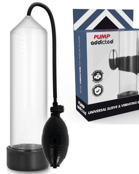PUMP ADDICTED - RX3 TRANSPARENT VIBRATOR