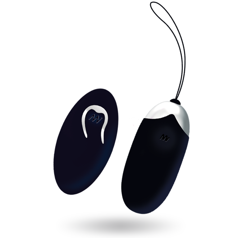INTENSE - FLIPPY II VIBRATING EGG WITH REMOTE CONTROL BLACK - Imagem de 3