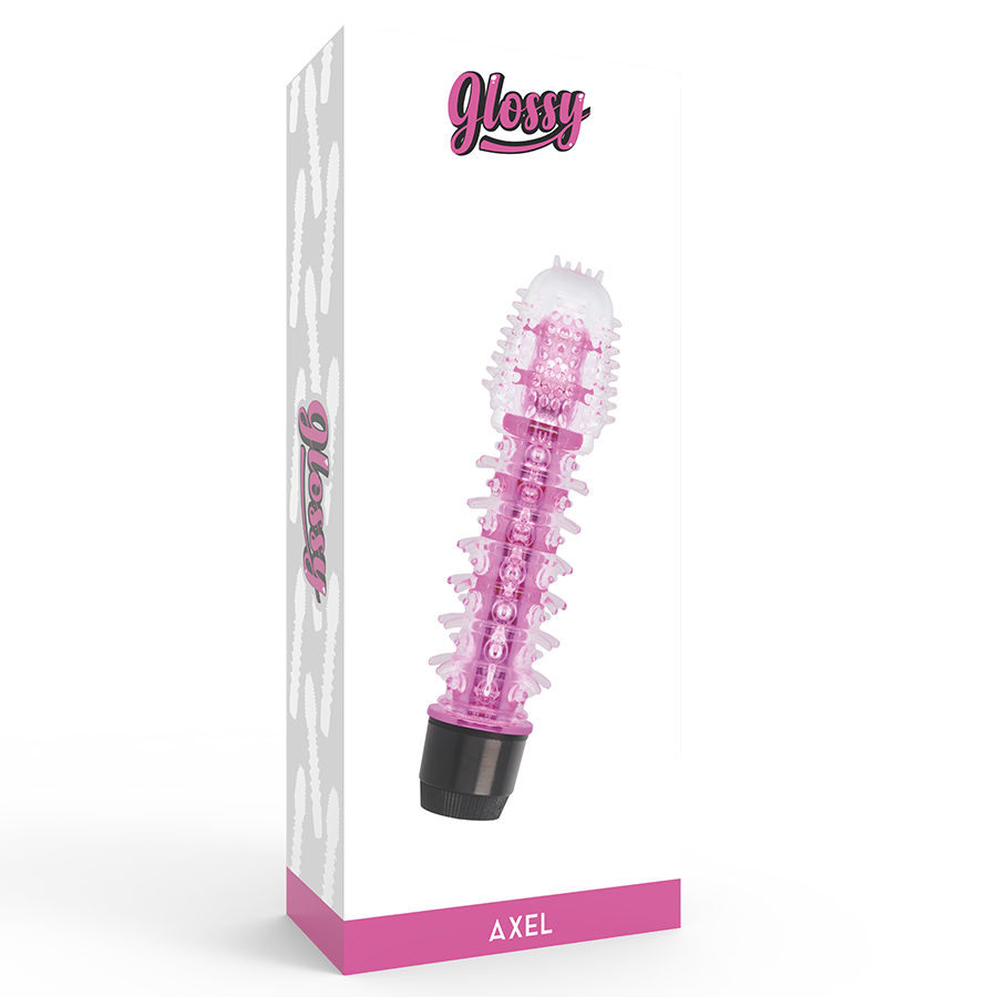 GLOSSY - AXEL VIBRATOR PINK - Imagem de 4