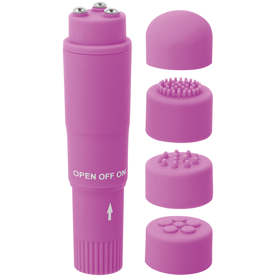 GLOSSY - KURT POCKET MASSAGER PURPLE - Imagem de 3