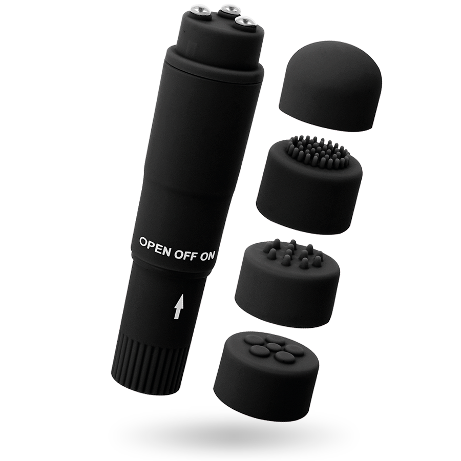 GLOSSY - KURT POCKET MASSAGER BLACK - Imagem de 2