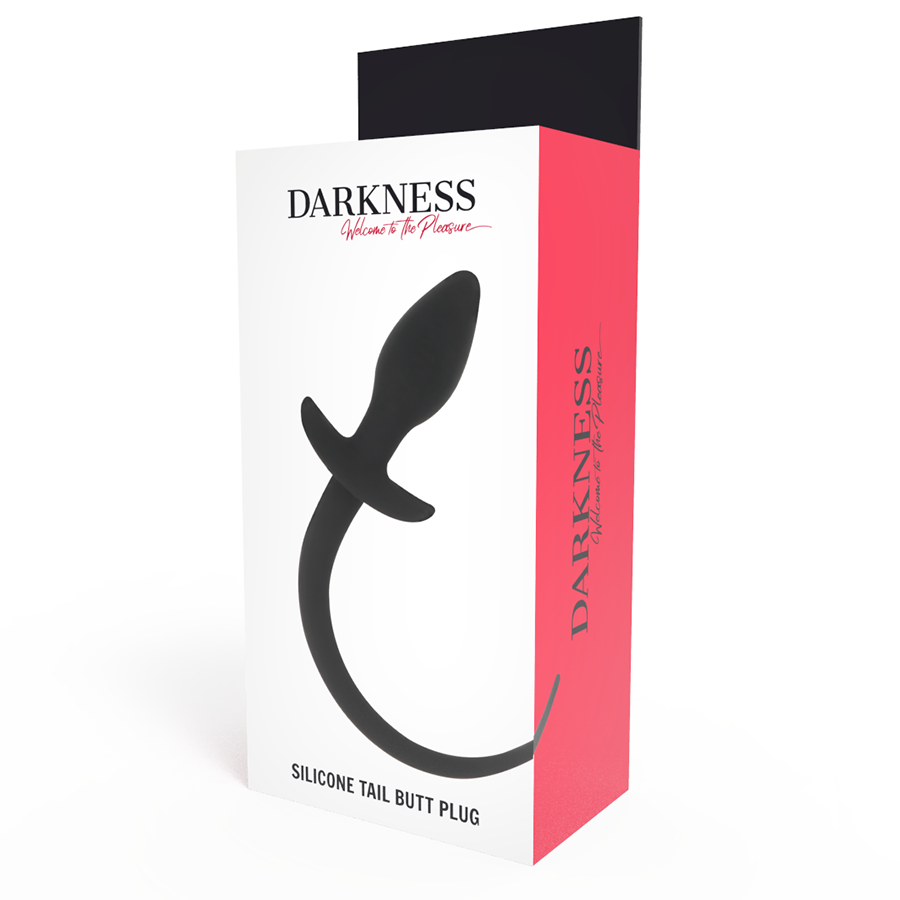 DARKNESS - ANAL PLUG 28 CM BLACK SILICONE - Imagem de 3