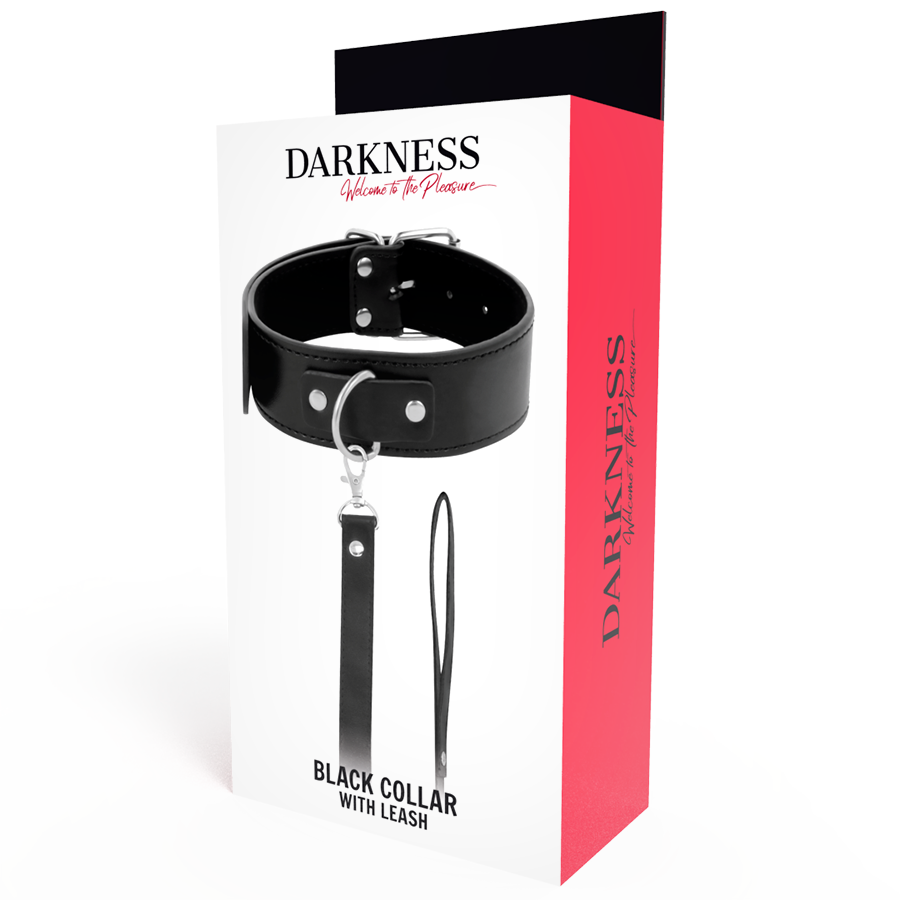 DARKNESS - POSTURE NECKLACE WITH LEATHER CHAIN - Imagem de 5