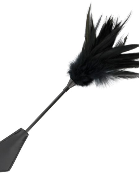 DARKNESS - BLACK FEATHER WHIP