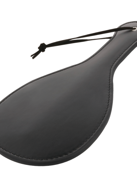 DARKNESS - ROUNDED BLACK FETISH PADDLE