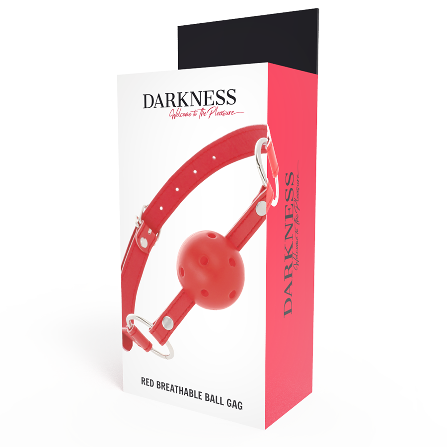 DARKNESS - RED BREATHABLE GAG - Imagem de 4