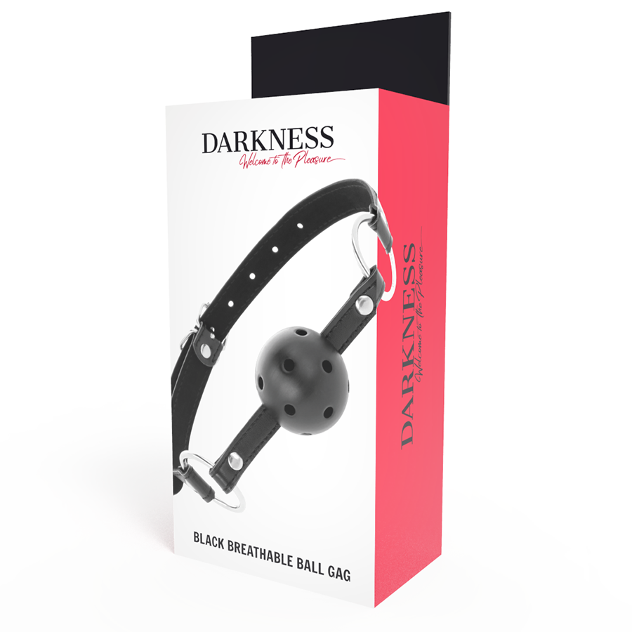 DARKNESS - BLACK BREATHABLE GAG - Imagem de 4