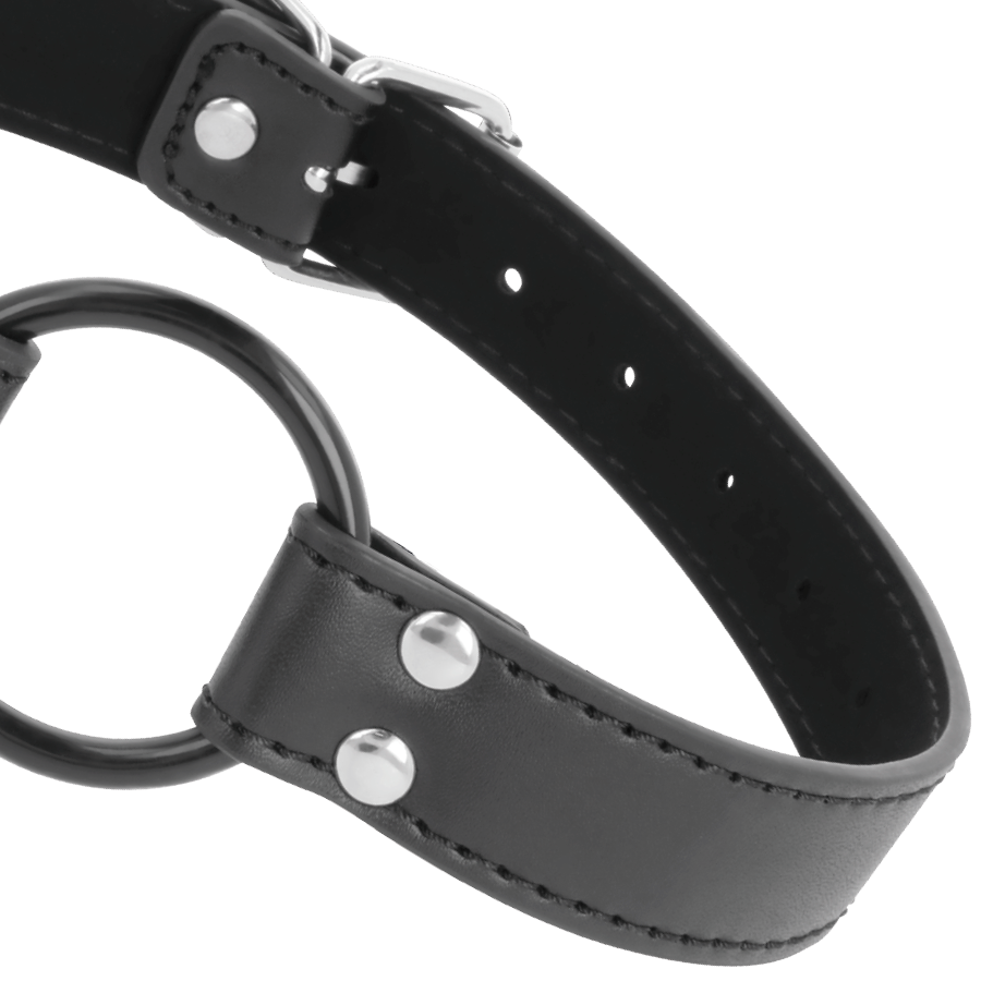 DARKNESS - GAG WITH RING DIAMETER 3.6 CM - Imagem de 3