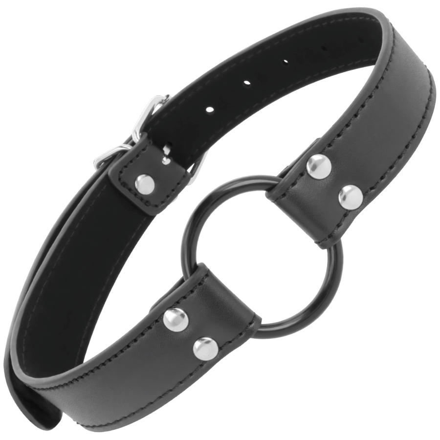 DARKNESS - GAG WITH RING DIAMETER 3.6 CM - Imagem de 2
