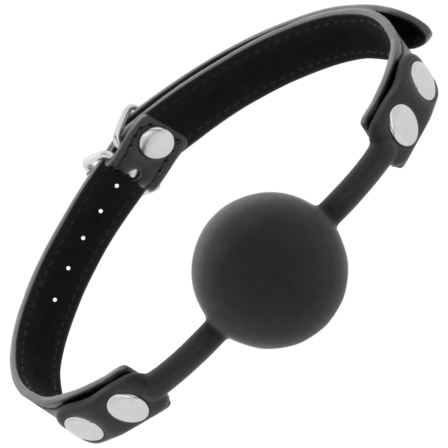 DARKNESS - BLACK SILICONE GAG - Imagem de 2
