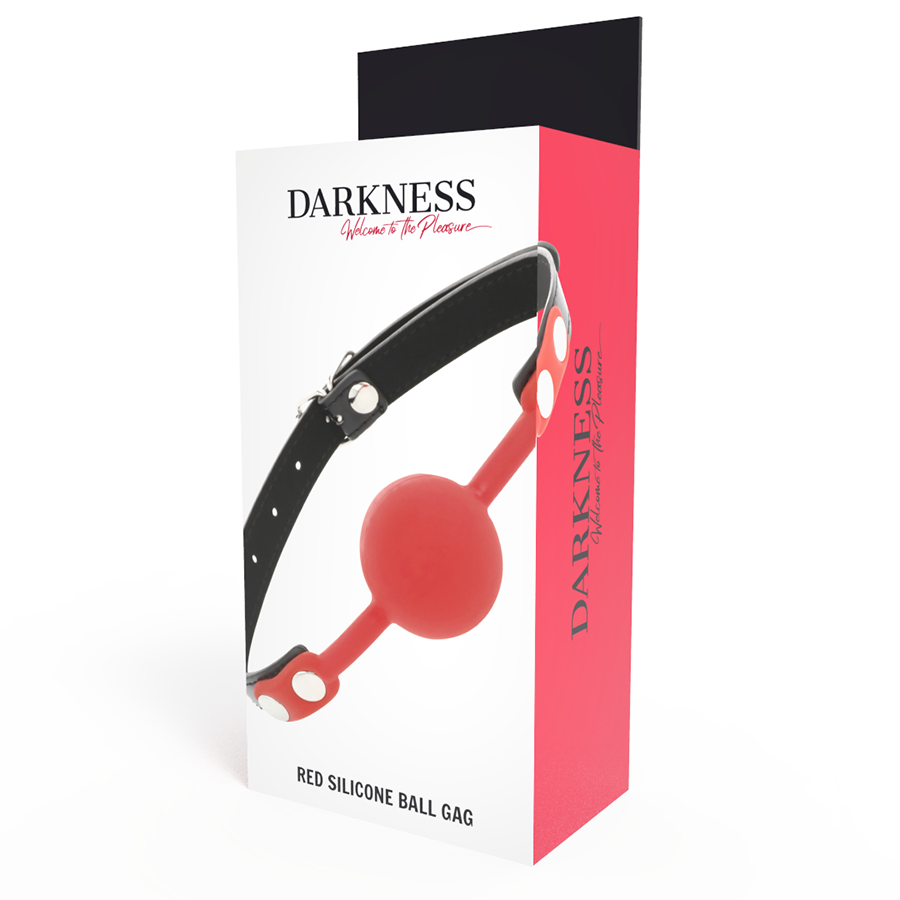 DARKNESS - RED SILICONE GAG - Imagem de 4