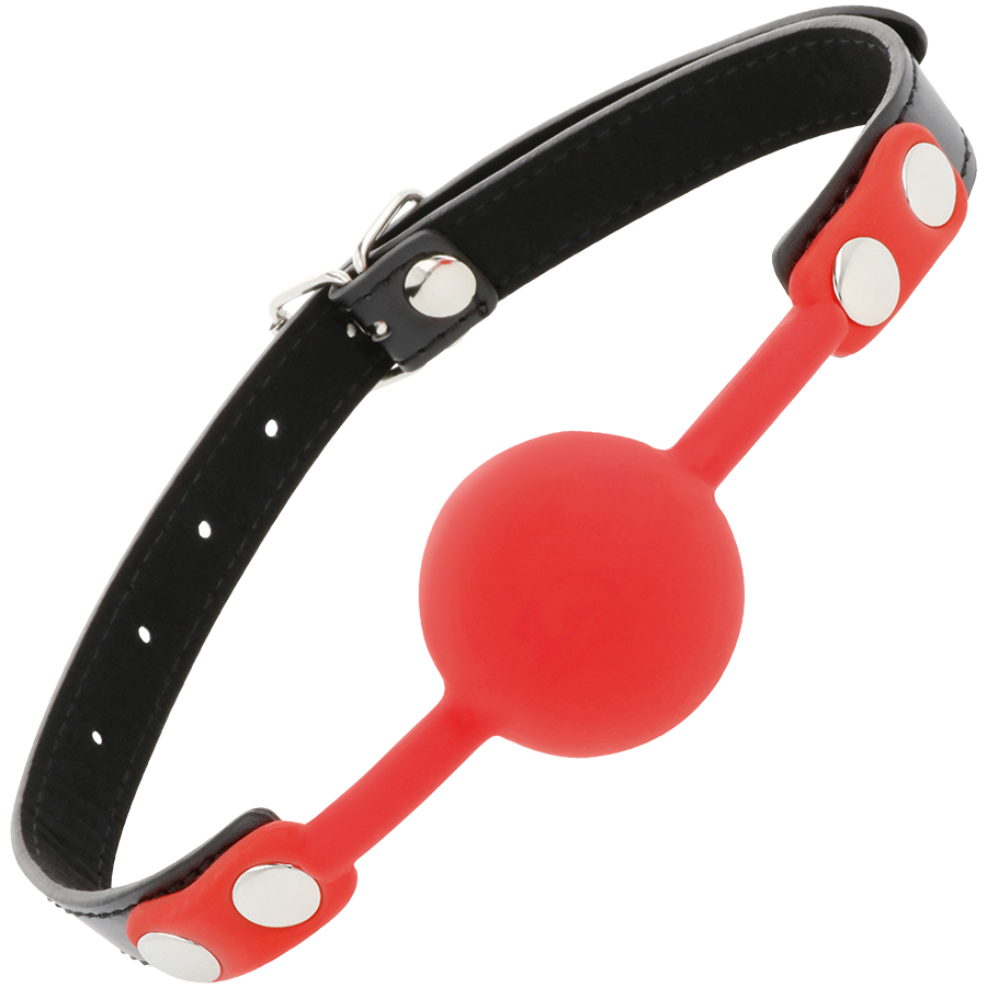 DARKNESS - RED SILICONE GAG - Imagem de 2