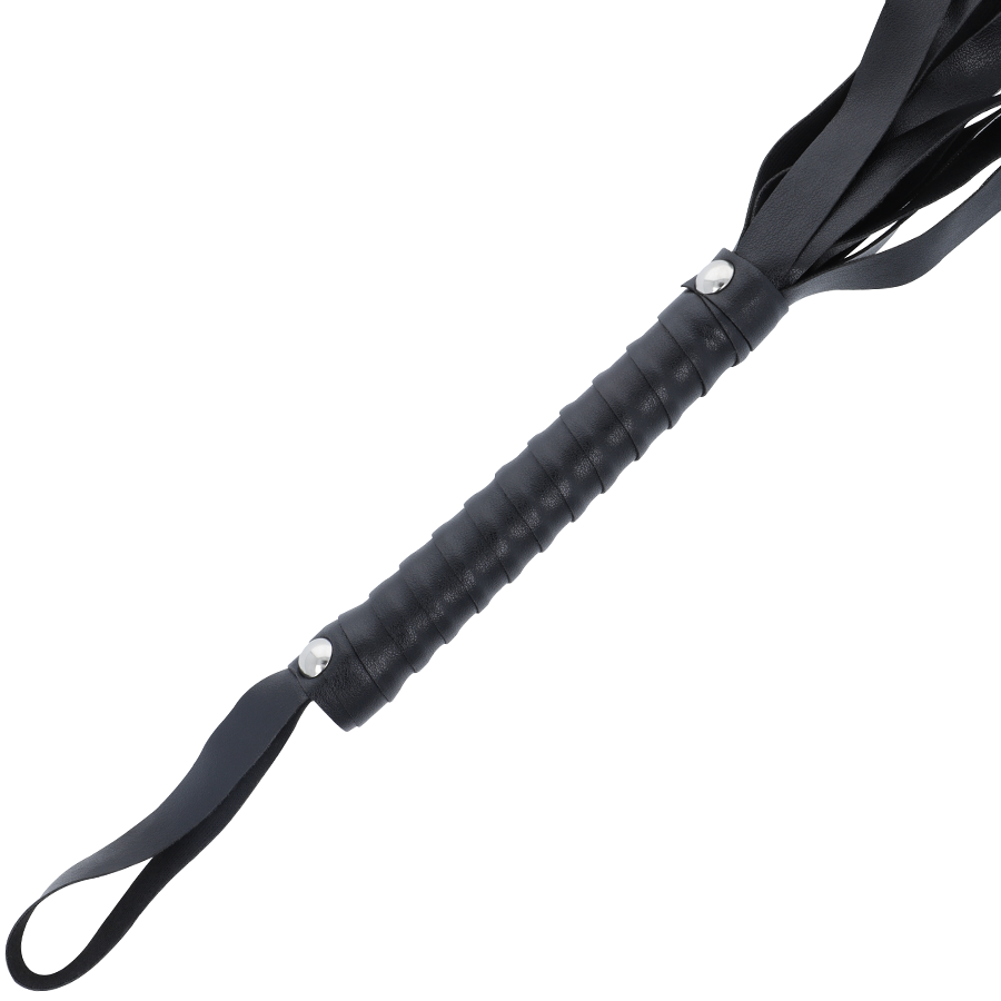 DARKNESS - BLACK BONDAGE WHIP 51 CM - Imagem de 2