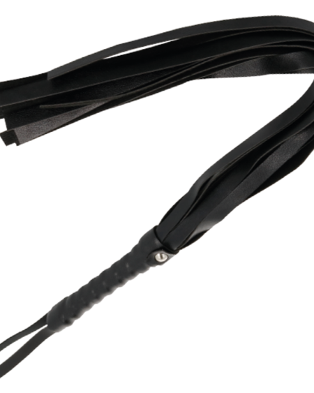 DARKNESS - BLACK BONDAGE WHIP 45 CM