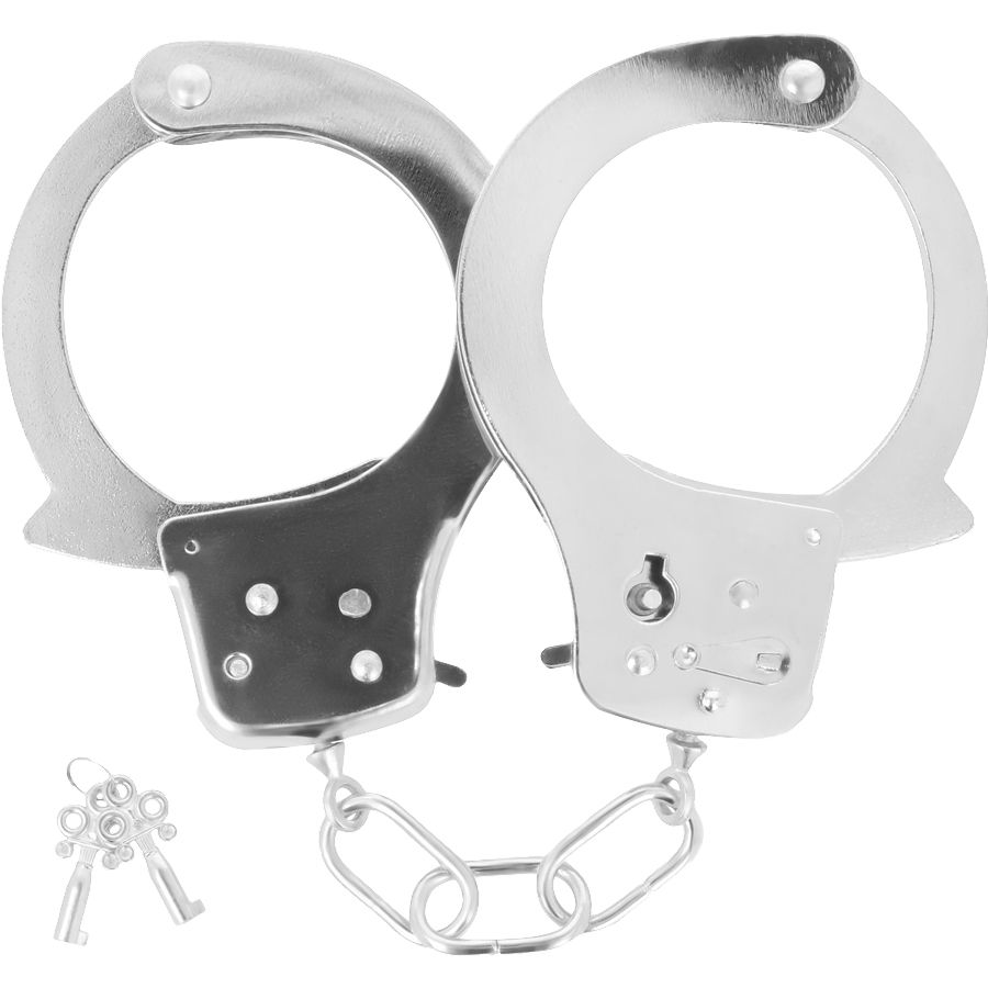 DARKNESS - METAL ANKLE HANDCUFFS WITH KEYS - Imagem de 3