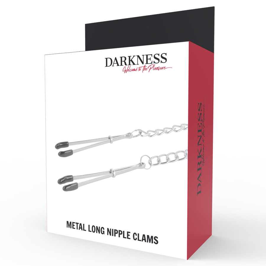 DARKNESS - ADJUSTABLE METAL NIPPLE Clamps - Imagem de 4
