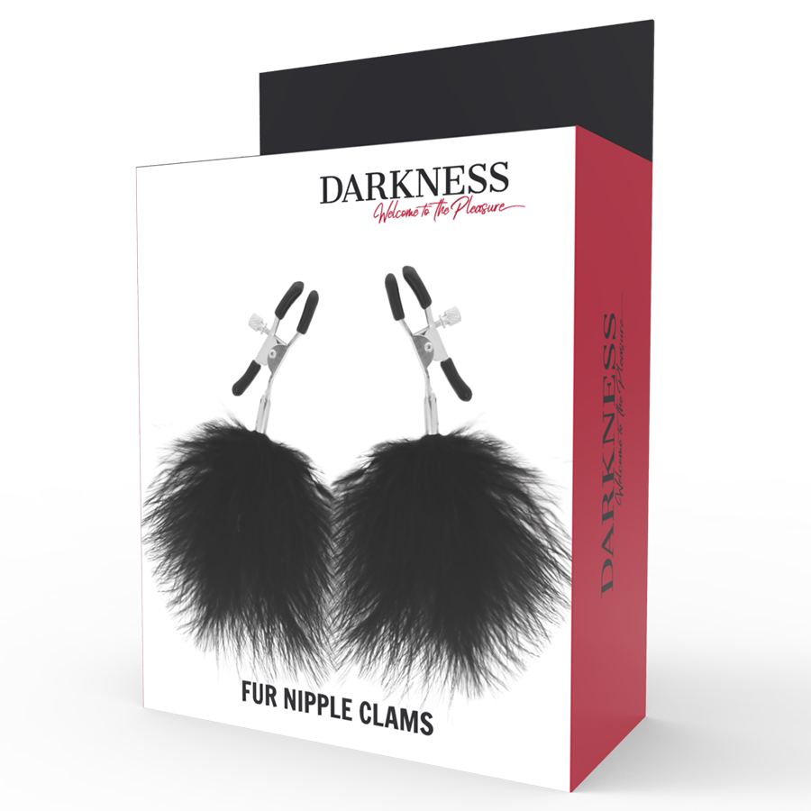 DARKNESS - POM-POM NIPPLE Clamps 2 - Imagem de 4