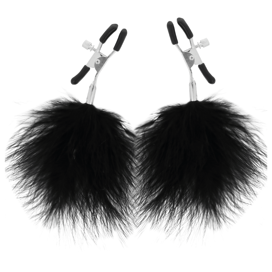 DARKNESS - POM-POM NIPPLE Clamps 2 - Imagem de 3
