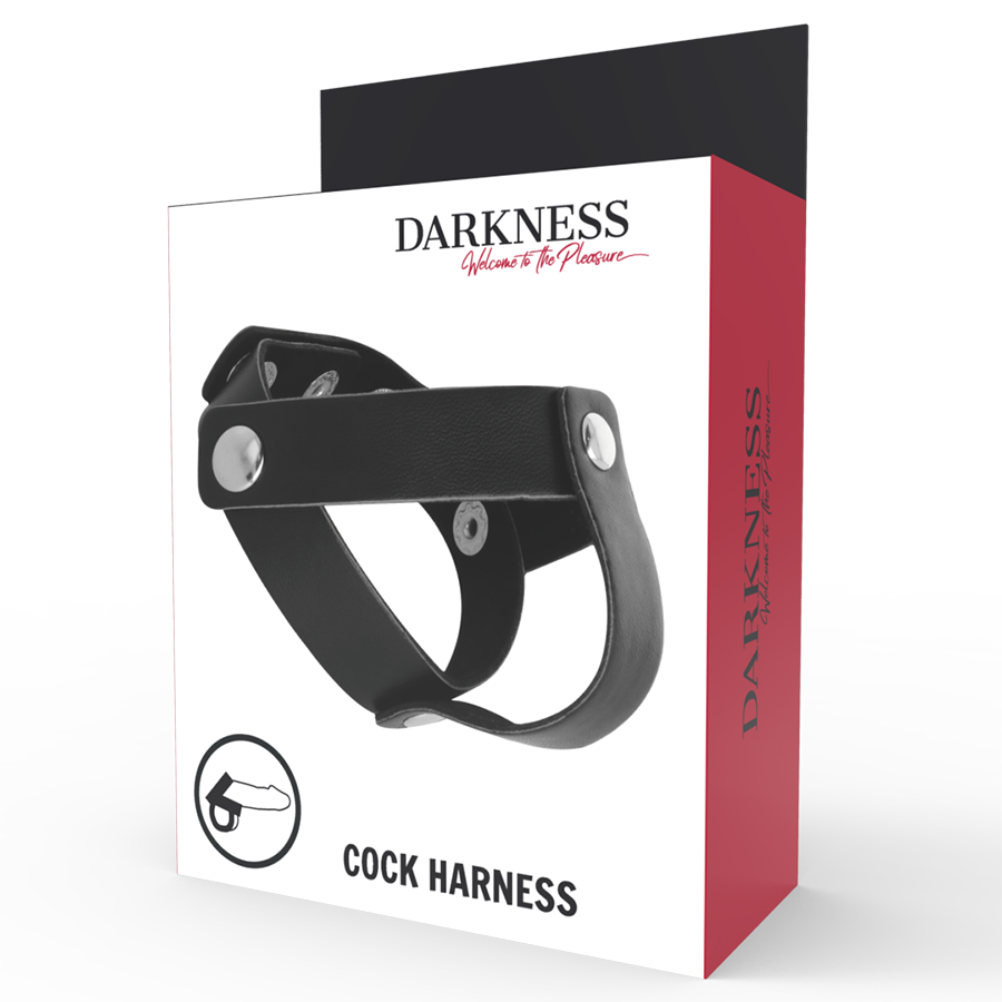 DARKNESS - SKIN RING FOR PENIS AND TESTICLES - Imagem de 5
