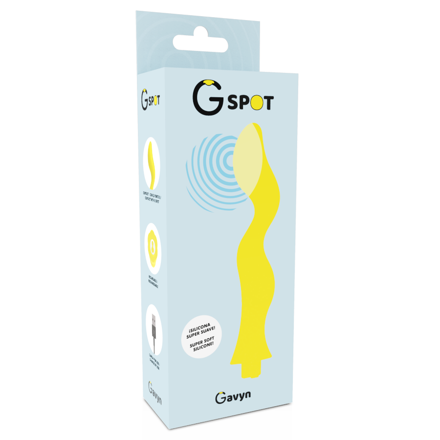 G-SPOT - GAVYN G-SPOT VIBRATOR YELLOW - Imagem de 4